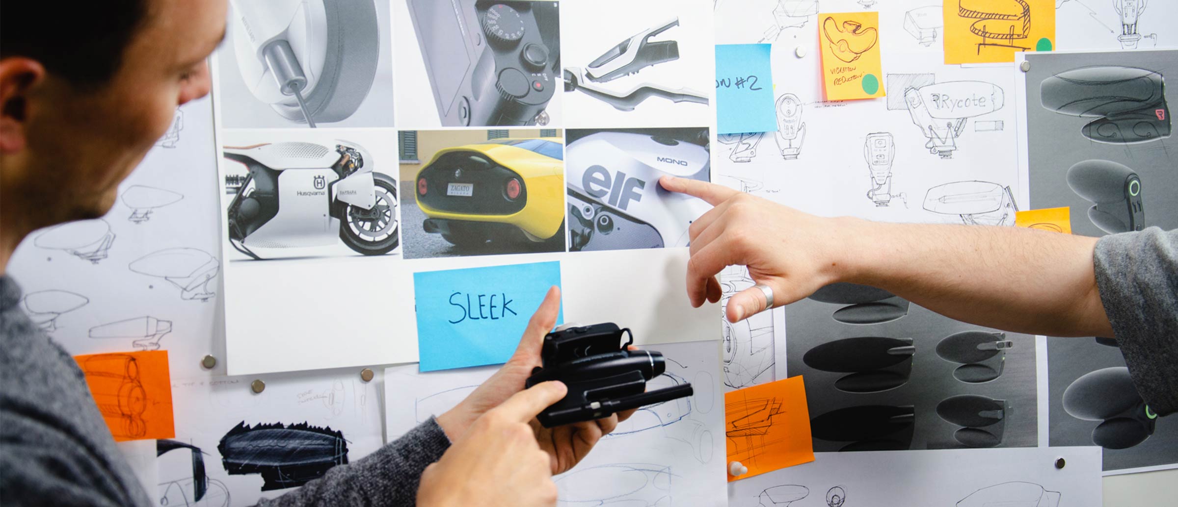 Industrial design process during Consumer Product Design