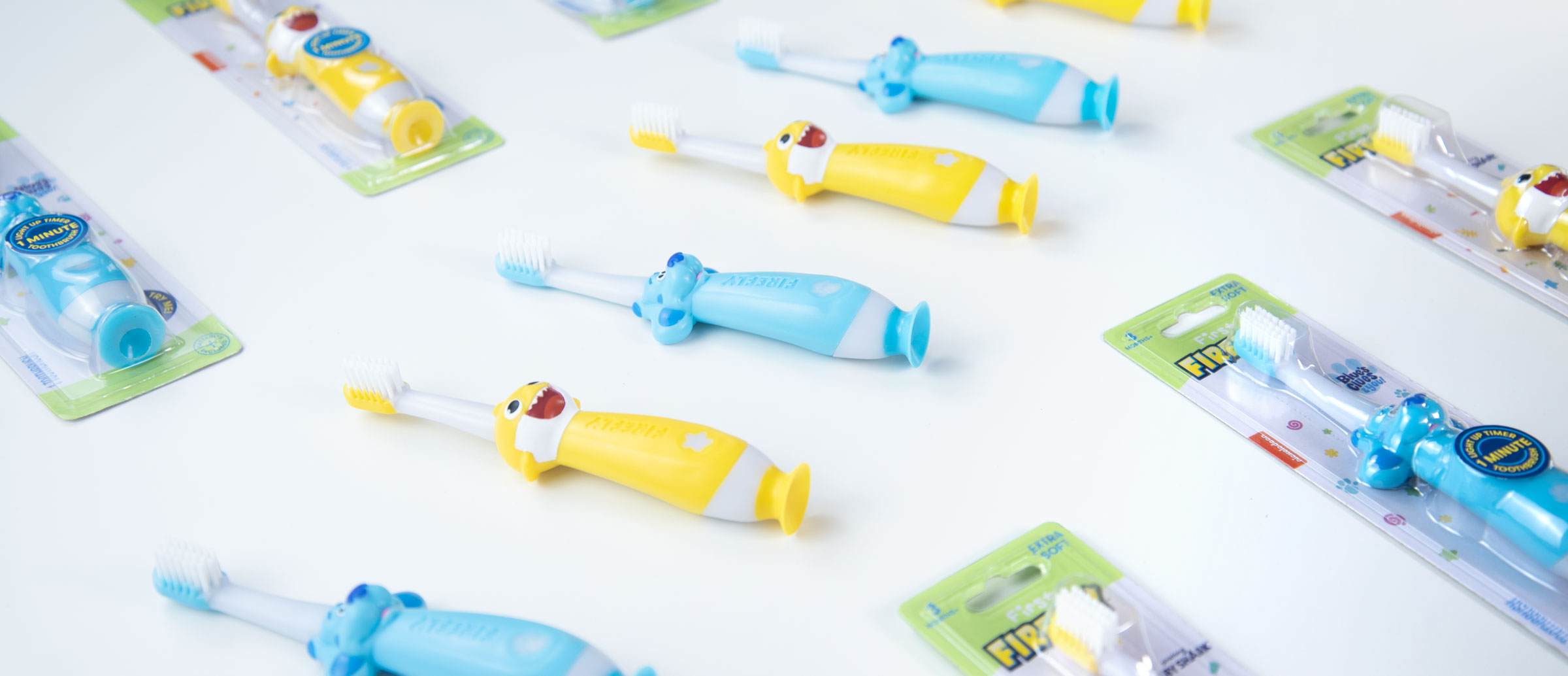 toddler toothbrushes and packaging