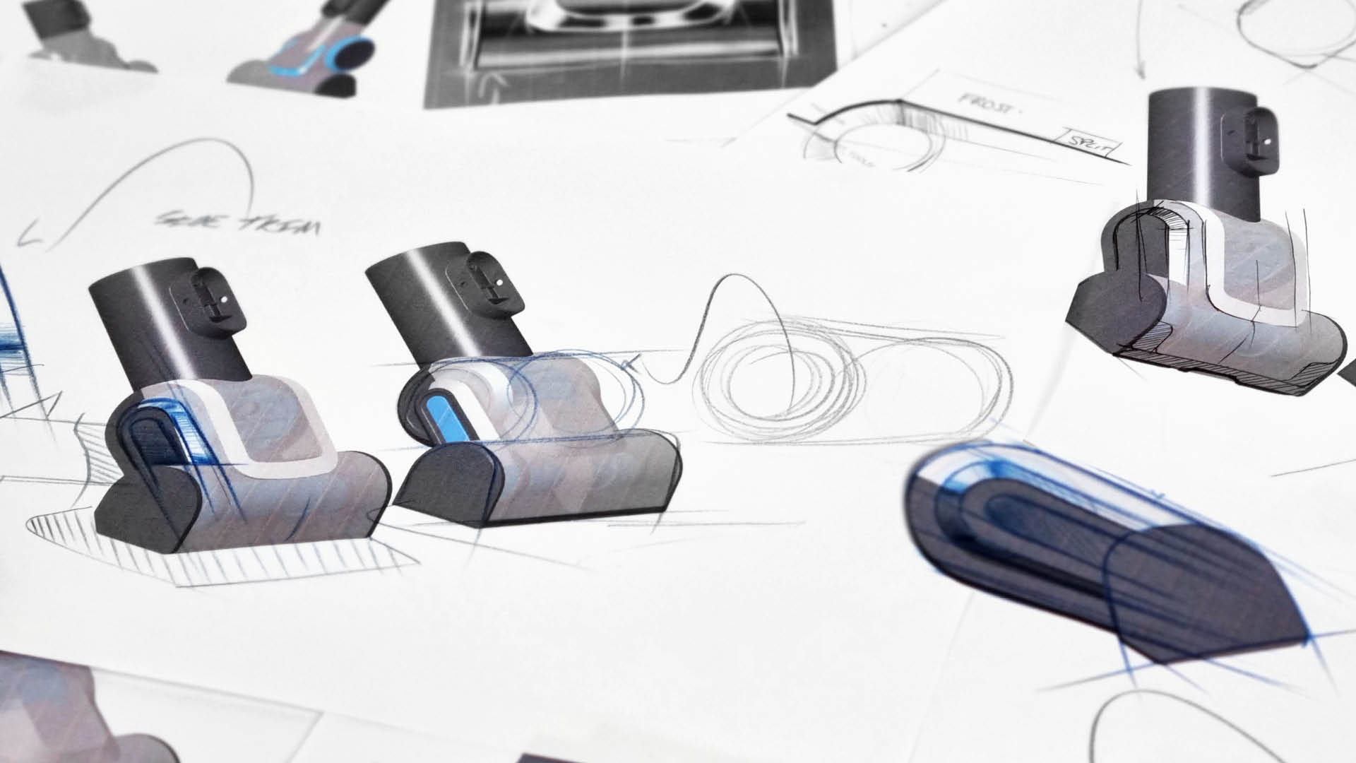 Hoover pet tool, Hoover mini turbo tool, vacuum design, pet tool design