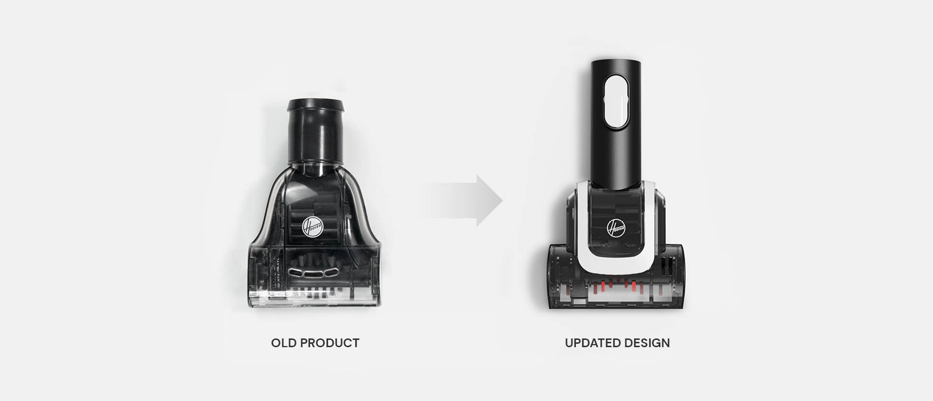 Hoover mini turbo tool, vacuum design