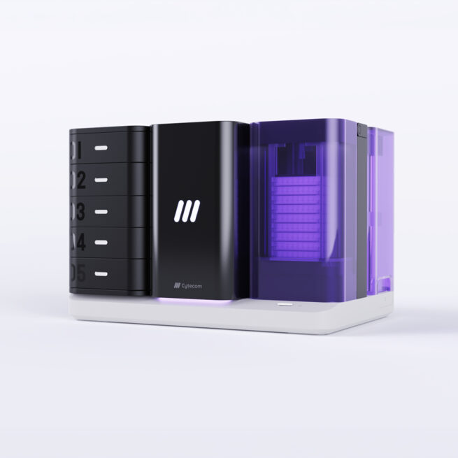 The CyteCount medical diagnostics device - designed by Smallfry for Cytecom.